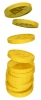 Le monete d'oro, Moneta, Korean Won - Please click to download the original image file.