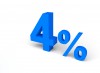4%, Per cento, Vendita - Please click to download the original image file.