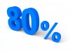 80%, パーセント, 販売 - 高解像度・大きいサイズのイメージをダウンロードするためにはクリックして下さい。